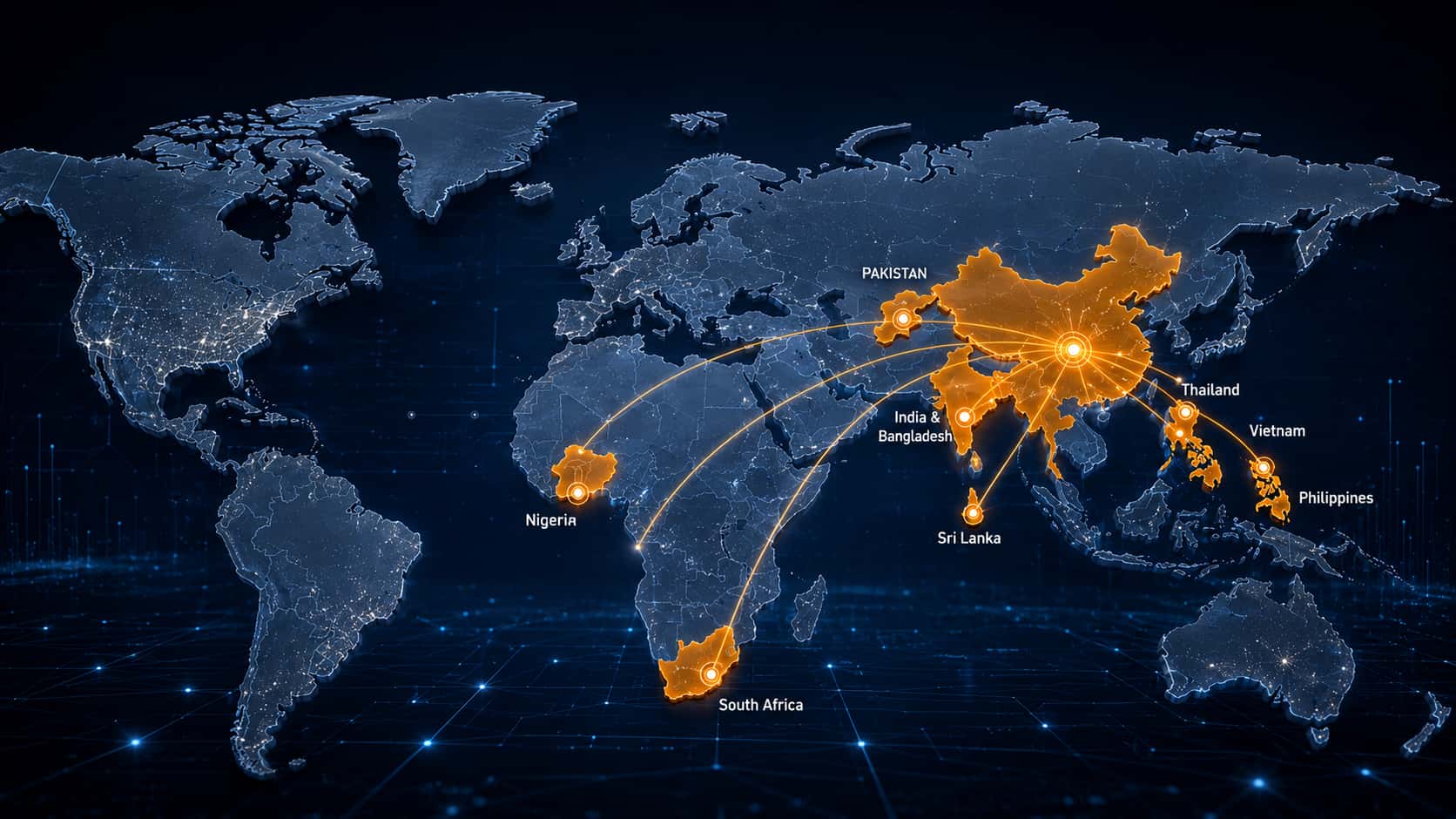 XUCHU factory and global deployments