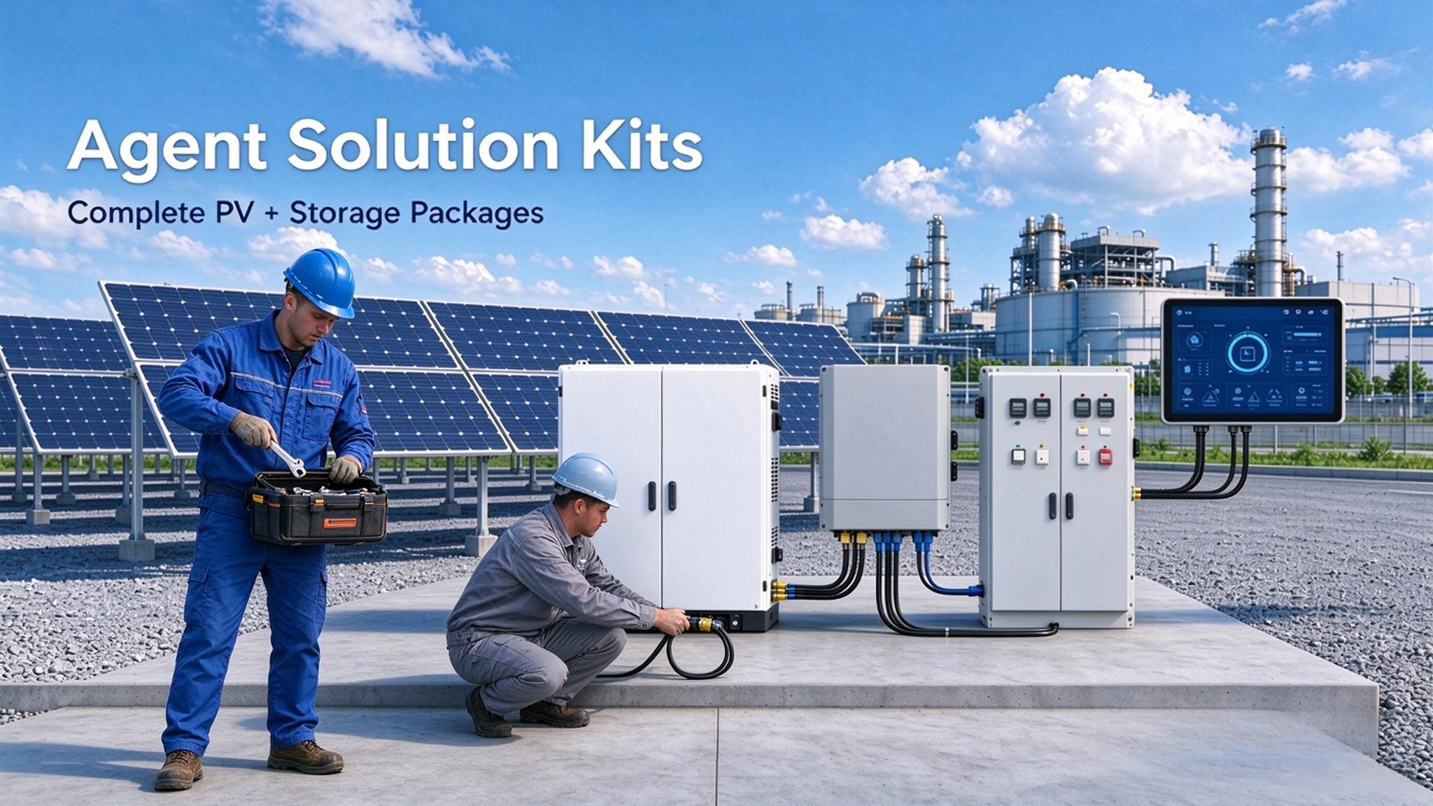 Agent Solution Kits — Complete PV + Storage Packages